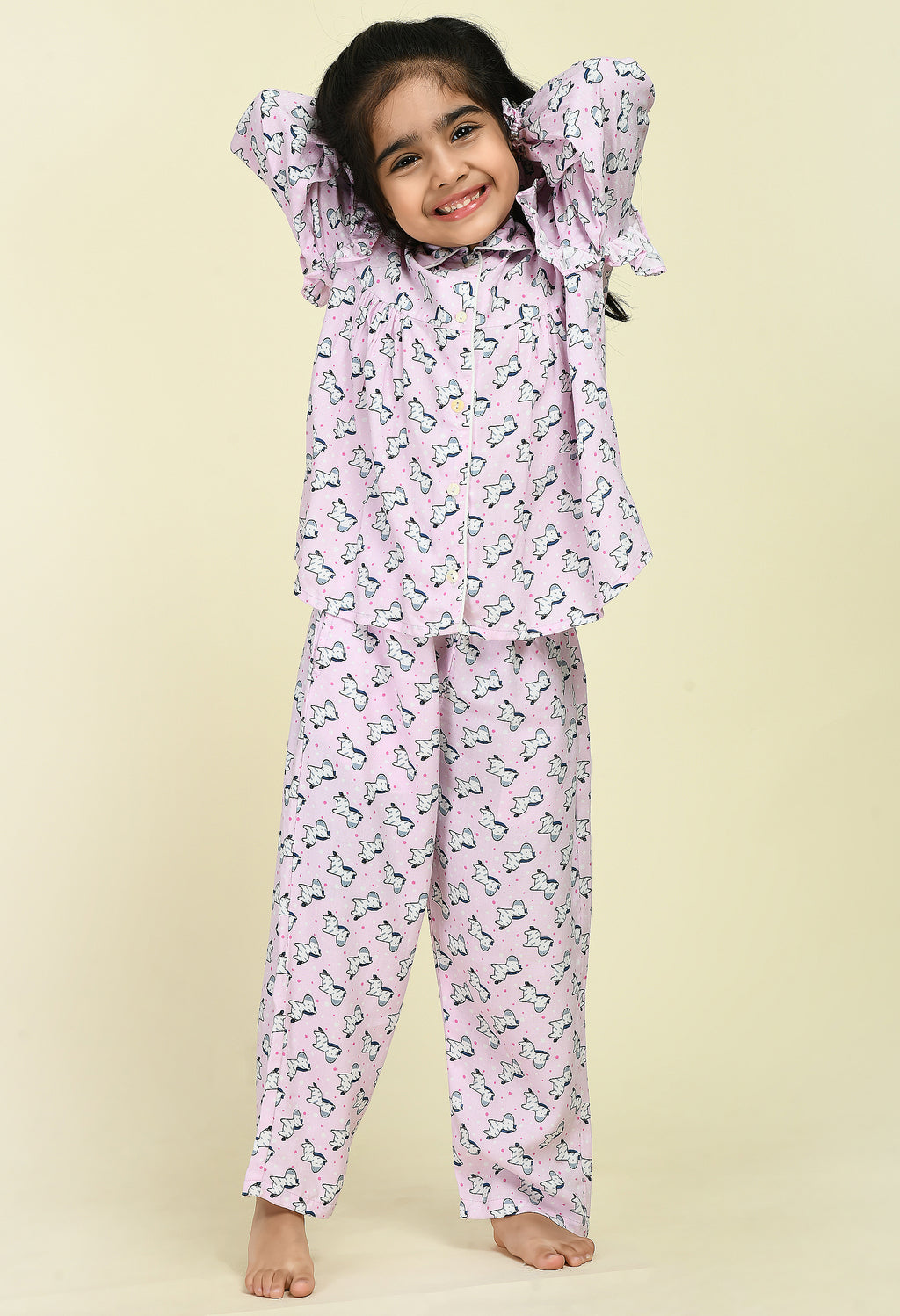 Kids Girls Child Nightdress Cotton Pajamas Lace Ruffle Sleepwears Princess  Sweet | eBay