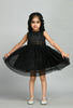 ADRA Kids Black Shimmery little Black Dress Set of 1pcs