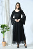 Black Shimmer Maternity Photo Shoot & Baby Shower Gown