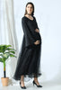 Black Shimmer Maternity Photo Shoot & Baby Shower Gown