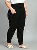 Black Over Belly Maternity Jegging with Pockets