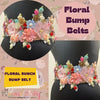 Floral Bunch Baby Shower Bump Belt