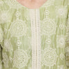 Green Embroidery Maternity Sharara Set