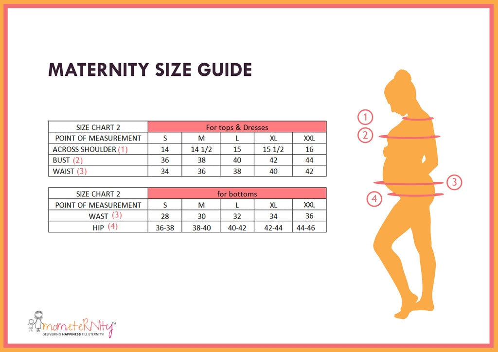 Mometernity Size Chart